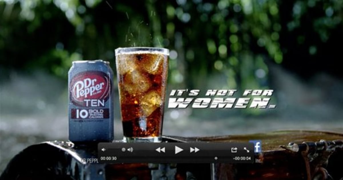 Dr Pepper's new brand is a manly man's soda